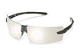 Gateway Safety 17GB0M Odyssey Safety Glasses, Clear In/Out Mirror Lens, Black Temple [並行輸入品]