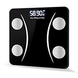 FLYARROW 2025最新 高精度 電子体重計 ヘルスメーター 自動ON/OFF 180kg対応