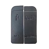 USB カバー キャップ ミニチュア ラバー プラグ 600D 40D 1100D 5D 70D 6D 7D カメラビデオ出力ポート カバー 防塵プラグ USB カバー キャップ ミニチュア 互換ビデオ アウト ラバー しなやかな防塵プラグ USB