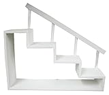 小物ディスプレイ階段 丸和貿易 ミニチュアボーム 置き型階段 400556302