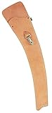 Weaverレザー27レザーCurved Saw鞘withスナップフック、タン