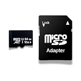 オリジナル microSDメモリーカード アダプター付き｜UHS-I U1｜最大読込速度95MB/s｜128GB｜防犯カメラ対応（U1-128GB）