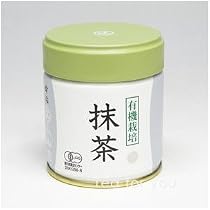 Amazon | 丸久小山園 有機栽培抹茶 銀印(ぎんじるし)40g缶入 | 丸久