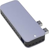 G-Storategy 外付けSSD 500GB - 最大1,000MB/秒 - USB-C/USB-A - USB 3.2 Gen 2 (PS4 / PS5 / Windows/Mac対応) - 外付けソリッドステートドライブスティック - ‎NV33550EX-GY