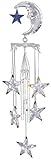 StealStreet Wind Chime Acrylic Moon Star Hanging Garden Decoration Collection [並行輸入品]
