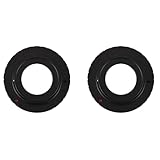 Pasotim 2X ブラック、16mm Cマウントシネ映画レンズ、ニコン1用 マウントJ1 V1 J2 V2 J3 V3 J4 カメラ レンズ アダプター リング C-N1 C- 1