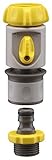 Nelson Hose Quick Composite Male and Female Connectors Set with Shut-Off 50330 [並行輸入品]
