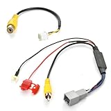 INEX MDV-L505(W) ケンウッドナビ ホンダ純正バックカメラ リアカメラ接続アダプターセット RCA013H/CA-C100互換 ah62ah43