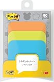 ポストイット 強粘着 付箋 シルエットデザイン フキダシ四角 57×63mm 30枚×3パッド SSS-FKS