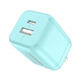 ALL CANDY PD20W AC充電器 PPS規格対応 USB-C×1 USB-A×1 折りたたみプラグ コンパクト 急速充電 PSE技術基準適合 iPhone 16 / 15 / 14 / 13 Android その他各種機器 アップルグリーン