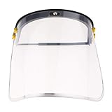 P Prettyia 保護マスク　フェイスシールド　スパッタ防止　防護面　防曇　ハードコート　溶接 作業現場　 - 1.0mm