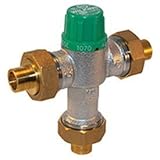 Zurn 3/4" Fnpt Thermostatic Mixing Valve, Lead-Free Cast Bronze, Asse1016, Asse1070 [並行輸入品]