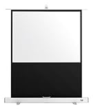 プラス プロジェクタ スクリーン 60型 床置き 自立式 FSL-60 423-828