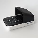 クレジット決済端末目隠しカバー M010用, 楽天ペイ AirPAY(エアペイ)等 (開閉式、黒白)