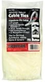 National Brand Alternative 461755 Cable Ties Natural 50No. 12 In -Pack of 2