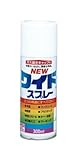 ニッペ ニューワイドスプレー アクリル樹脂塗料 300ml つやなしホワイト