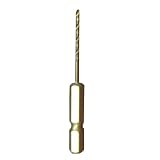 FIRST チタンコート六角軸鉄鋼用ドリル5本組 2.0mm mm2138-20 (金属・金工)