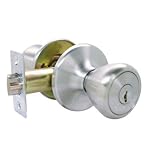 Ultra Hardware 43973 Ultra Security Tulip Knob Lockset Entry, Stainless Steel Kd by Ultra Hardware