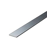 e-kanamono アルミフラットバー(薄口) 1x10x2000mm バフシルバー