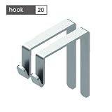 壁掛けプランター 「 cobaco ・ obi 専用 hook (フック 20 ) 」 20~22mmフェンス・板塀用