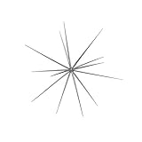 High Quality 901831A Sputnik Hanging Decoration, Small, Silver