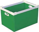 [N-7605668]ＫＵＮＩＭＯＲＩ　プラダン　ＮＳコンテナ　５０Ｌ（ＳＷコーナー）ライトグリーン 78301NS50LLG