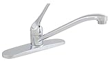 LDR 011 1101 Kitchen Faucet, Single Handle, Without Spray, Chrome [並行輸入品]