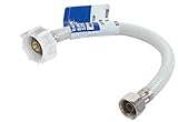 Eastman 48179 Toilet Connector with 1/2-Inch Comp X 7/8-Inch Plastic Ballcock Nut by Eastman