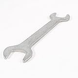 uxcell オープン　エンド　レンチ　プレート　メタル　 17mm x 14mm　ダブル　オープン　エンド　レンチ