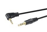 F-Factory 2.5mm 3.5mm 変換ケーブル φ2.5mm ステレオ超ミニプラグ(L型)オス－φ3.5mm ステレオミニプラグ (ストレート型)オス ケーブル 1m / VM-4118