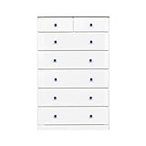 アルファタカバ ベビータンスツマミチョイスシリーズ アリオ 80cm6段 (ボーイブルー)