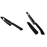 貝印 KAI 三徳包丁 ねこ の 包丁 Nyammy 165mm 日本製 AB5801 & KAI ねこ の フルーツナイフ Nyammy 日本製 DH2722【セット買い】