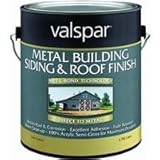 Valspar 27-0004260 Metal Building Siding & Roof Finish, Brite White ~ Gallon [並行輸入品]