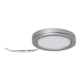IKEA omlopp-existing LEDスポットライトaluminium-colour 6.8 CM by Ikea