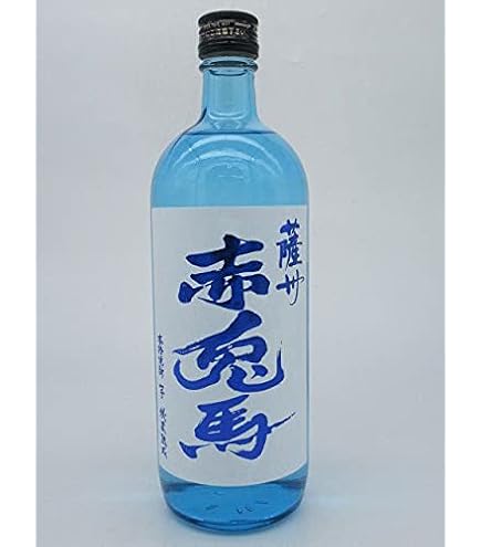 Amazon.co.jp: 濱田酒造 薩州 赤兎馬 (せきとば) ブルーボトル 芋焼酎