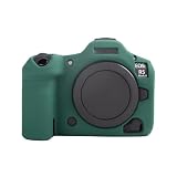 Kinokoo EOS R5 MARK II ケース、Canon EOS R5 MARK II/Canon EOS R5 MARK 2カメラケース、 R5 MARK IIカメラシリコン保護ケース R5 MARK IIアクセサリー 取り外し可能 滑り止め（レッド）