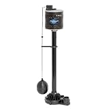Superior Pump 92333 1/3 HP Thermoplastic Pedestal Sump Pump [並行輸入品]