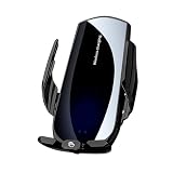 マツダ スマホホルダー 車載ホルダー アテンザ アクセラ CX-3 CX-4 CX-5 CX-8 ワイレス充電 360度回転 (マツダ, 黒)