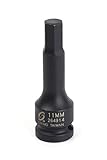 Sunex 264914 1/2-Inch Drive 11-mm Hex Driver Impact Socket [並行輸入品]