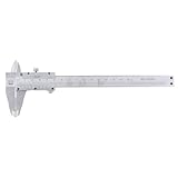 メタリック150x0.02mm機械スライドノギス測定工具