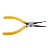 Baoblaze 5インチ　ミニ　ワイヤーストリッパー　丸い鼻　プライヤー　曲げ　ジュエリー　滑り止め