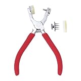 EXDUCT レザークラフトセット 目打ちパンチ 穴あけパンチ 2歯 4歯 DIYツール 目打ち レザークラフト 穴あけ ツール 革 工具 静音 (ヨーロッパ目打ち)