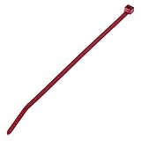 Panduit PLT1.5I-M2 Locking Cable Tie Intermediate Nylon 6.6 5.6-Inch Length Red (1000-Pack) [並行輸入品]