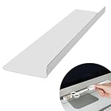 モニターメッセージボード パソコン付箋ボード パソコンアクリルメモボード モニターの下部 メモスタンド 付箋紙 貼り付けボード デスク周り 便利グッズ 事務用品（35x8mm）