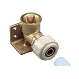 バクマ工業:座付水栓エルボ 型式:EZLP1/2×13