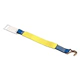 ベルト荷締機用交換部品・先端金具 38FJ 固定側ベルト(先端 Jフック) 適用ベルト巾 38 mm フック スリーエッチ HHH H