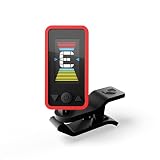 D'Addario ダダリオ クリップチューナー クロマチックタイプ フルカラーディスプレイ Eclipse Tuner レッド PW-CT-17RD 【国内正規品】