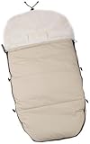 Kaiser Stroller Sheepskin Foot Muff for Bugaboo Cameleon White Sheepskin (Sand) by Kaiser