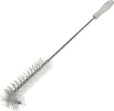 Carlisle 4011600 L-Tipped Fryer Brush Teflon Bristle 2 Bristle Diameter 23 Length White (Pack of 12)
