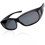 [冒険王] サングラス 眼鏡の上から オーバーグラス 偏光サングラス 【鯖江企画/運転用】 フィットオーバー SC80-GR15